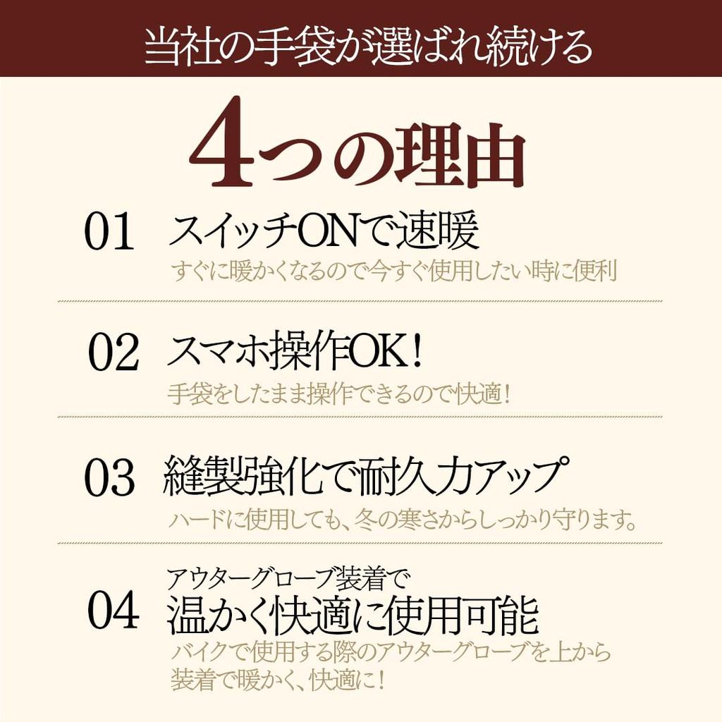TWR Wiederaufladbare Elektrisch Beheizte Innere Schwarz Kaltes Wetter Elektrisch Beheizt Beheizte Innere Elektrisch Beheizt Elektrisch Beheizt Größe Handschuhe, (Beheizte Handschuhe,
