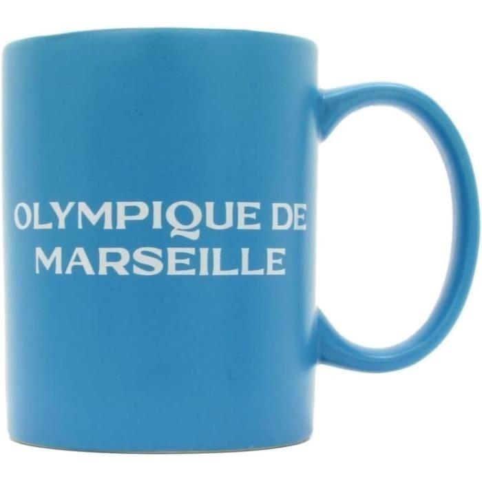 Mug - Olympique de Marseille - Rétro - Céramique - 9,5 cm - 8 cm