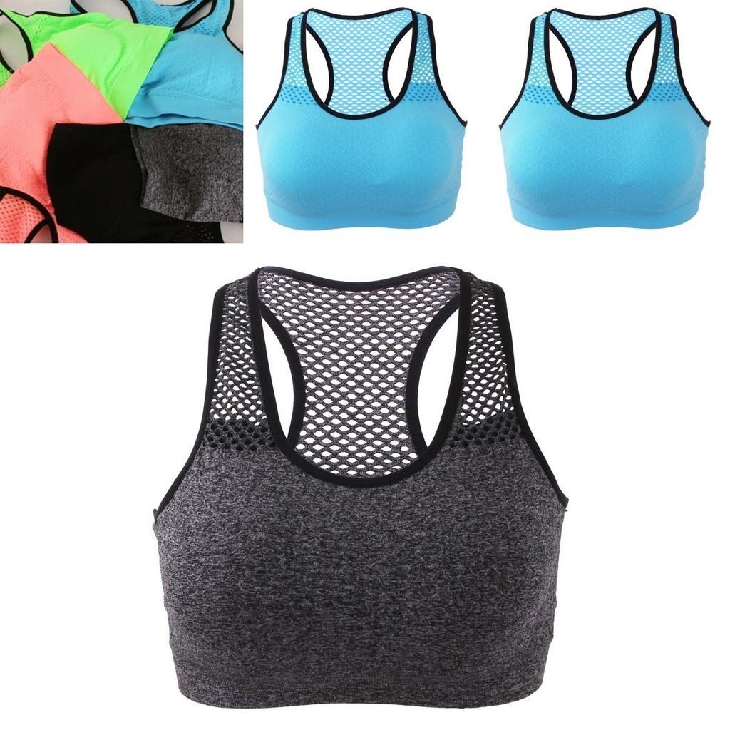 Sutiã Esportivo Feminino Ultraleve Tops Cropped Para Atividades de Fitness de Alto Impacto