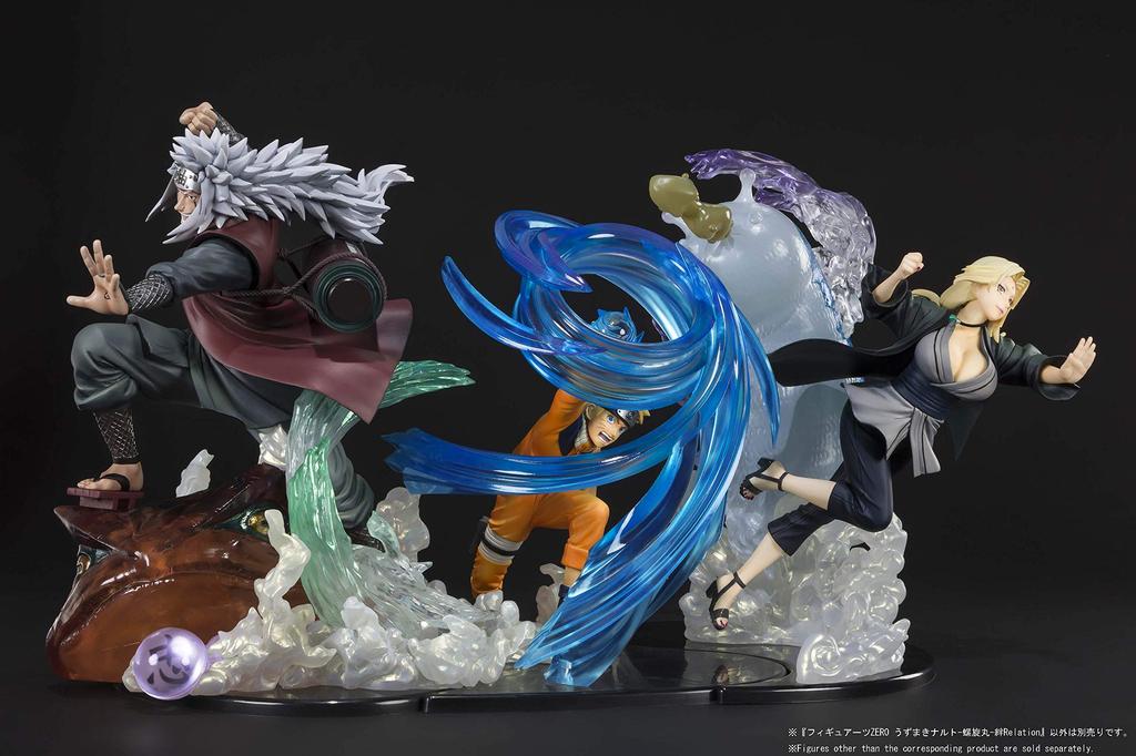 TAMASHII NATIONS FiguartsZERO NARUTO Shippuden Uzumaki Naruto Kizuna Relation 175mm PVC ABS Painted Complete Figure -Rasengan- Approx. &