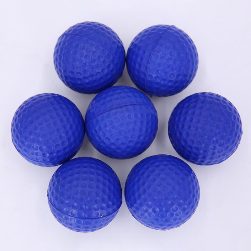 

Мяч-губка из мягкого полиуретана для тренировок в гольф для игры в помещении - детская игрушка из ЭВА, лидер продаж 42 mm синий