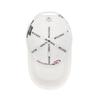 VERUTUM Wave Logo Stitch Bio Cap White Hw Bc214b