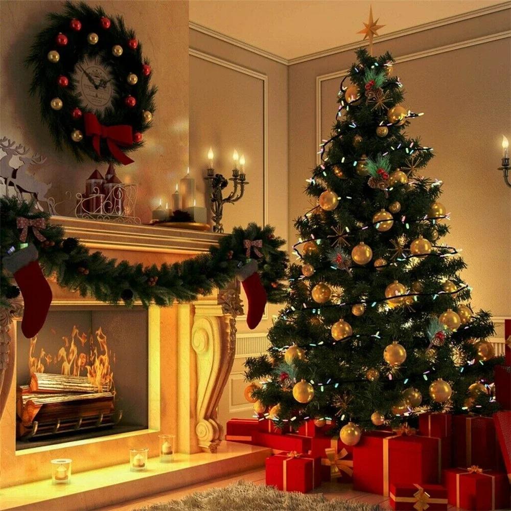 Christmas Artificial Pinecone Red Berry Home Party Decor Simulation Pine Cone For Christmas Tree Pendant Beautiful Decorations