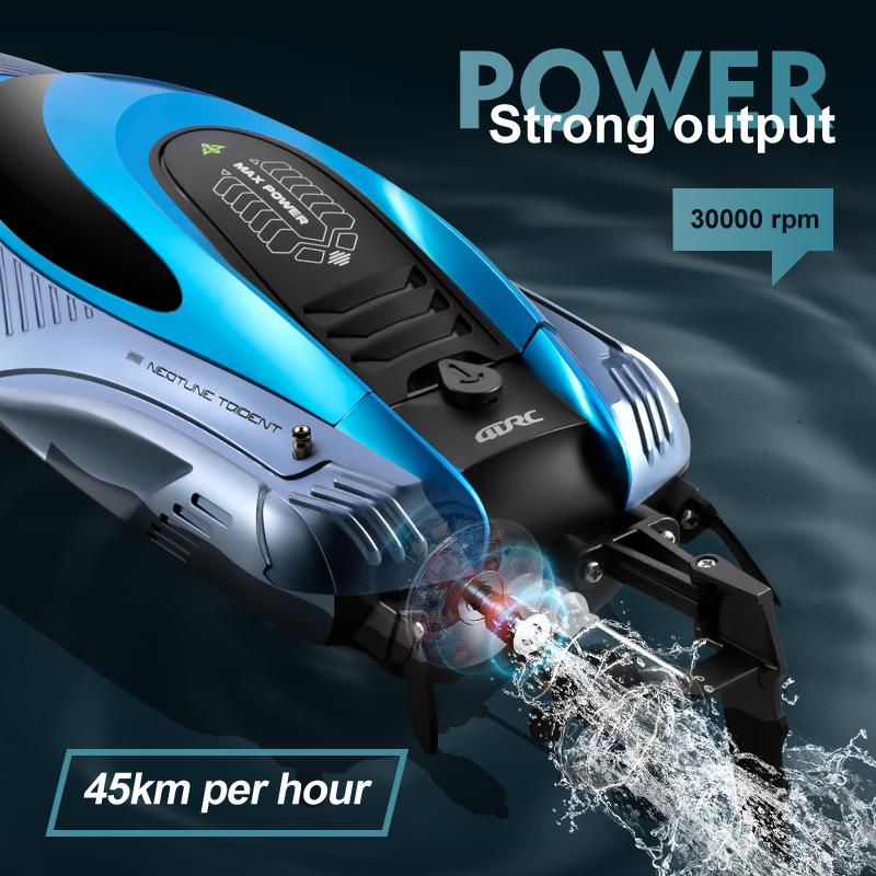 Rc Boat High-speed Speedboat High Horsepower Can Be launched For Swimming Water Toy Boat Children Boat Toy Boat Model