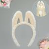 Halloween Plush Devil Ears Headband for Kids – Cute Animal Ear Headband for Costume and Face Washing