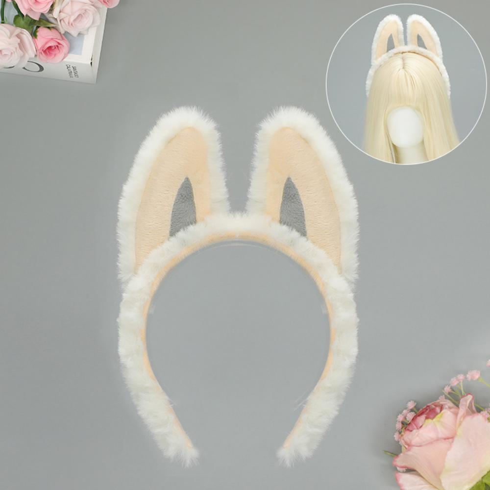 Halloween Plush Devil Ears Headband for Kids – Cute Animal Ear Headband for Costume and Face Washing