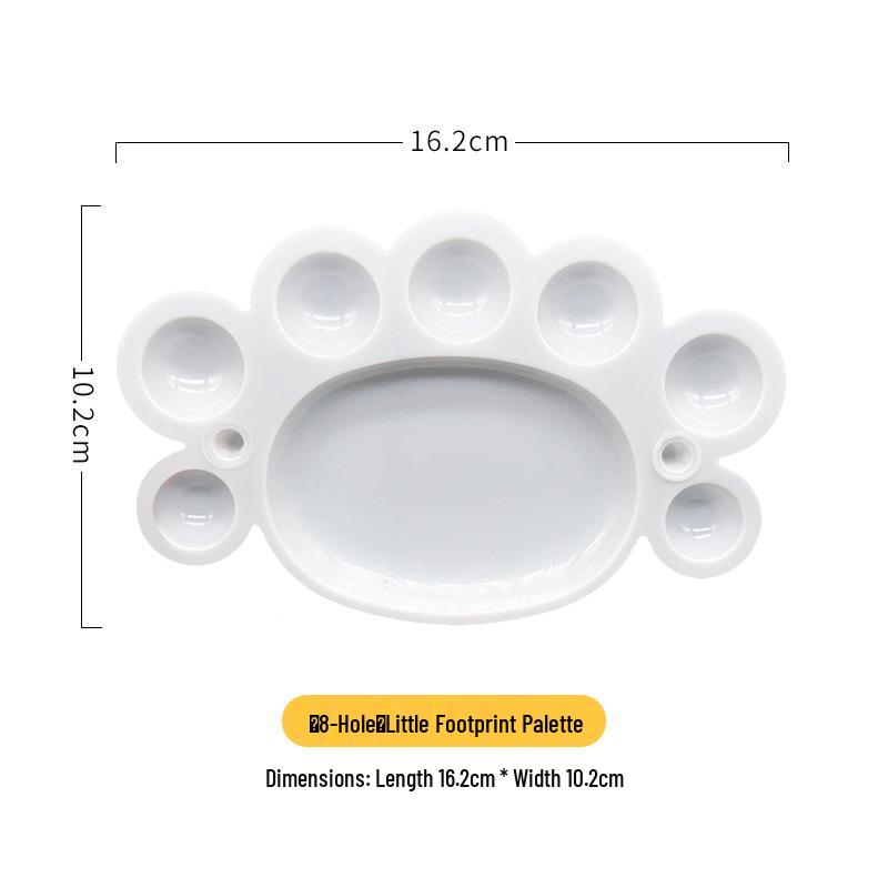 Children s Portable Colorful Gouache Paint Palette for DIY Art & Watercolor