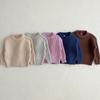 Baby Boys Girls Knit Sweater Clothes Autumn Toddler Infant Kids Knitwear Cotton Soft Winter Long Sleeve Baby Pullover Tops