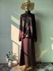 Satin Drape Long Skirt & Waist-Cinch Summer Dress for Women 2025