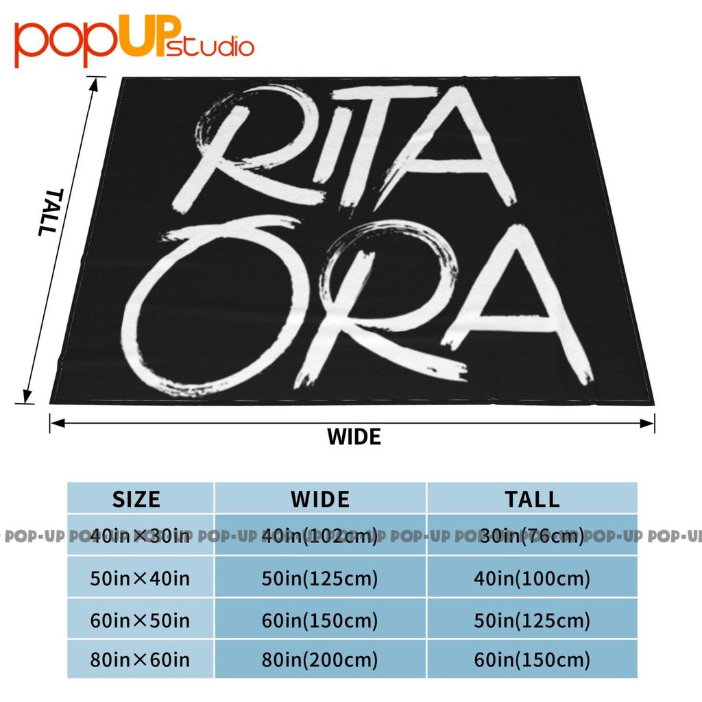 Rita Ora Phoenix Tour Let You Love Me Ultra-Soft Blanket Quilt Winter Sofa Cover Bed Covers
