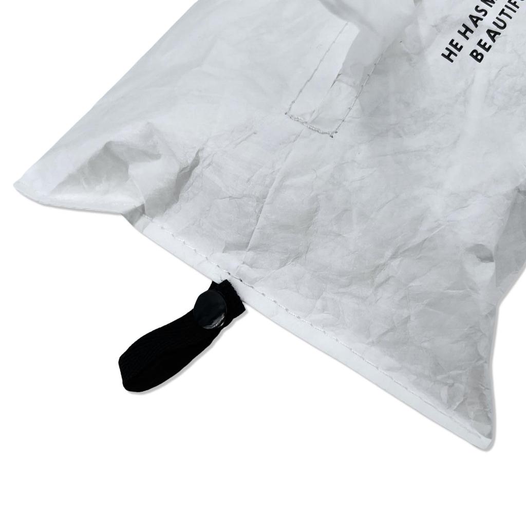 Lightweight Tissue Case/Cover, Hanging, Camping, Tyvek, Stylish Paper Towel Case (White)