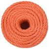 152956 vidaXL Corde de travail Orange 24 mm 100 m Polypropylène