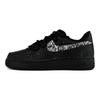 Nike Air Force 1 Abdeckung Rutschfeste Dämpfung Niedrig geschnitten Skateboard-Schuhe Herren Schwarz CW2288-001(Team45-)
