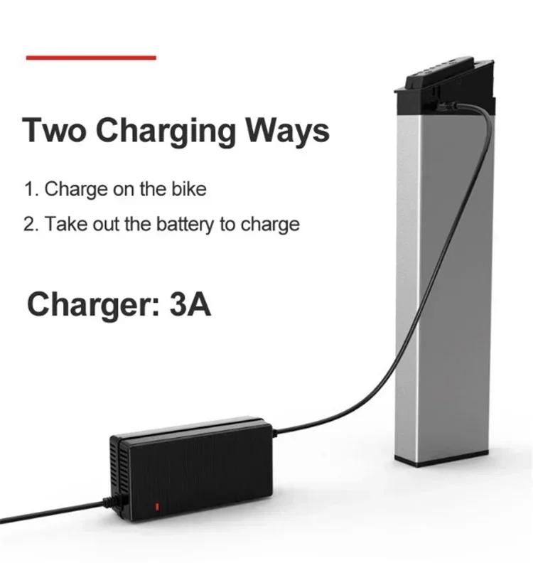 LANKELEISI G660 20-inch Foldable Urban Electric bicycle,500W48V12.8AH,Max Range 110 km,Max Load 120 Kg