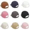 Solid Color Baseball Cap Children's Hat For Lovely Baby Cotton Breathable Kids Hats Girl Boy Caps Simple Style 0-5Y