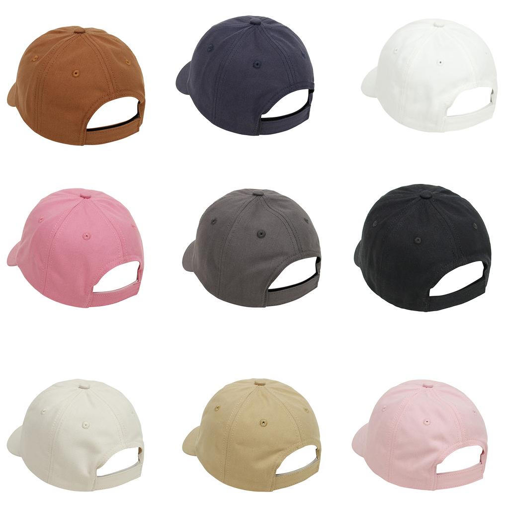 Solid Color Baseball Cap Children's Hat For Lovely Baby Cotton Breathable Kids Hats Girl Boy Caps Simple Style 0-5Y