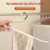 Goose-shaped Non-slip Pants Hanger with Traceless Z-design for Wardrobe Storage.