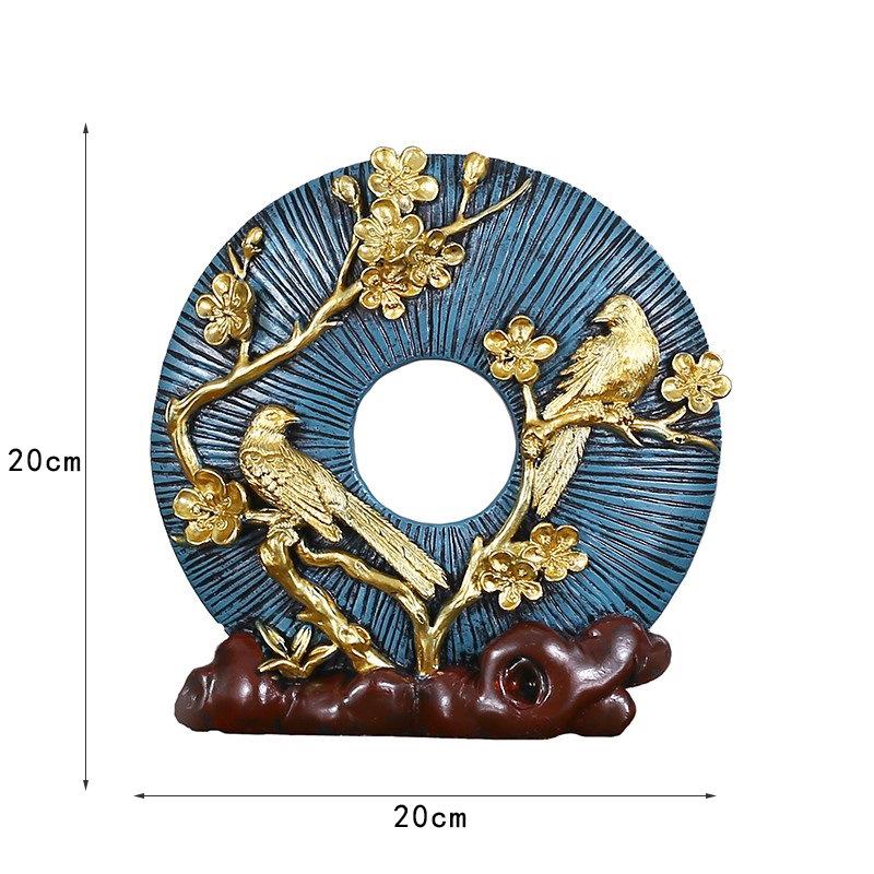 Fortune Deer Wealth-Attracting Ornament for Living Room and Cabinet – Perfect Housewarming or Opening Gift