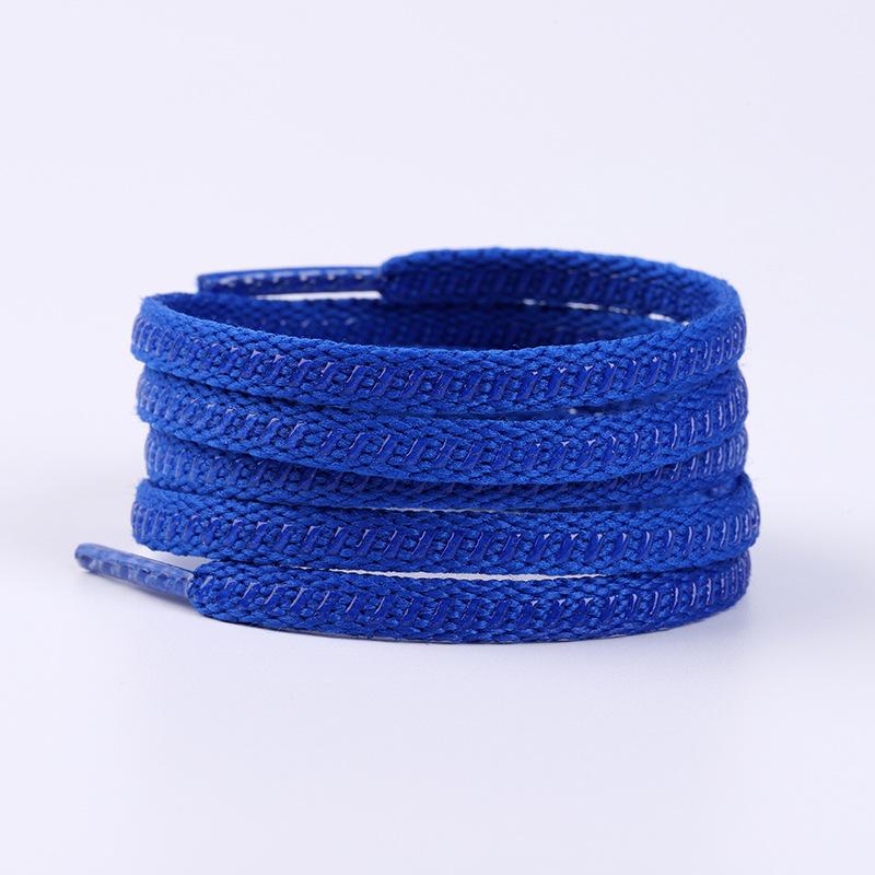 Non-slip Flat Shoelaces Sneakers Tennis Football Shoe Laces Double Sided Silicone Anti Slip Rope Shoelace for Shoes Accessories