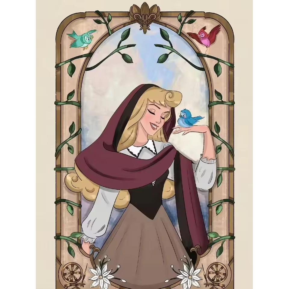 5D Diamond Painting Disney Full Diamond Embroidery Cartoon DIY Rhinestone Pictures Cross Stitch Kits Crafts Home Decor