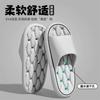 Bathroom Slippers Summer Indoor Leakage Bathing Non-slip Thick Bottom Household Home Quick-drying Hollow Slippers Summer