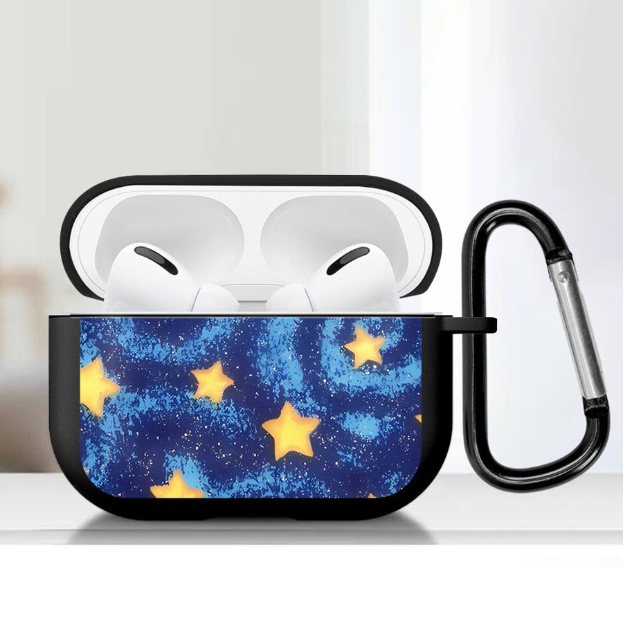 Hülle Für Airpods Pro3 4 Pro2 Pro 2 3 1 Kopfhörerhüllen Abdeckung Blauer Sternenhimmel