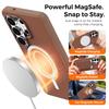 Magnetic Tech Fabric Phone Case For Samsung Galaxy S24 S25 S26 Ultra For Magsafe Wireless Charging TechWoven Anti-Slip Cover
