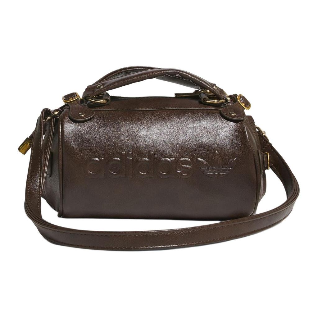 Ny Adidas Polyuretan Putepose Sylinderveske Skuldervesker Håndvesker Unisex Brun JV9277