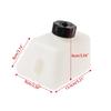 Mini 1L Pit Dirt Bike Filter Plast Motorcykel Bensin Gas Bränsletank med lock