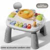 Baby Musical Activity Table Toy Early Educational Learning Piano Keyboard Steering Wheel Light Sound Infant Toddler Center