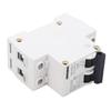 AC DC Circuit Breaker 50A 4KA 2P Electromagnetic Tripping 35mm DIN Installation Solar PV Safety Circ