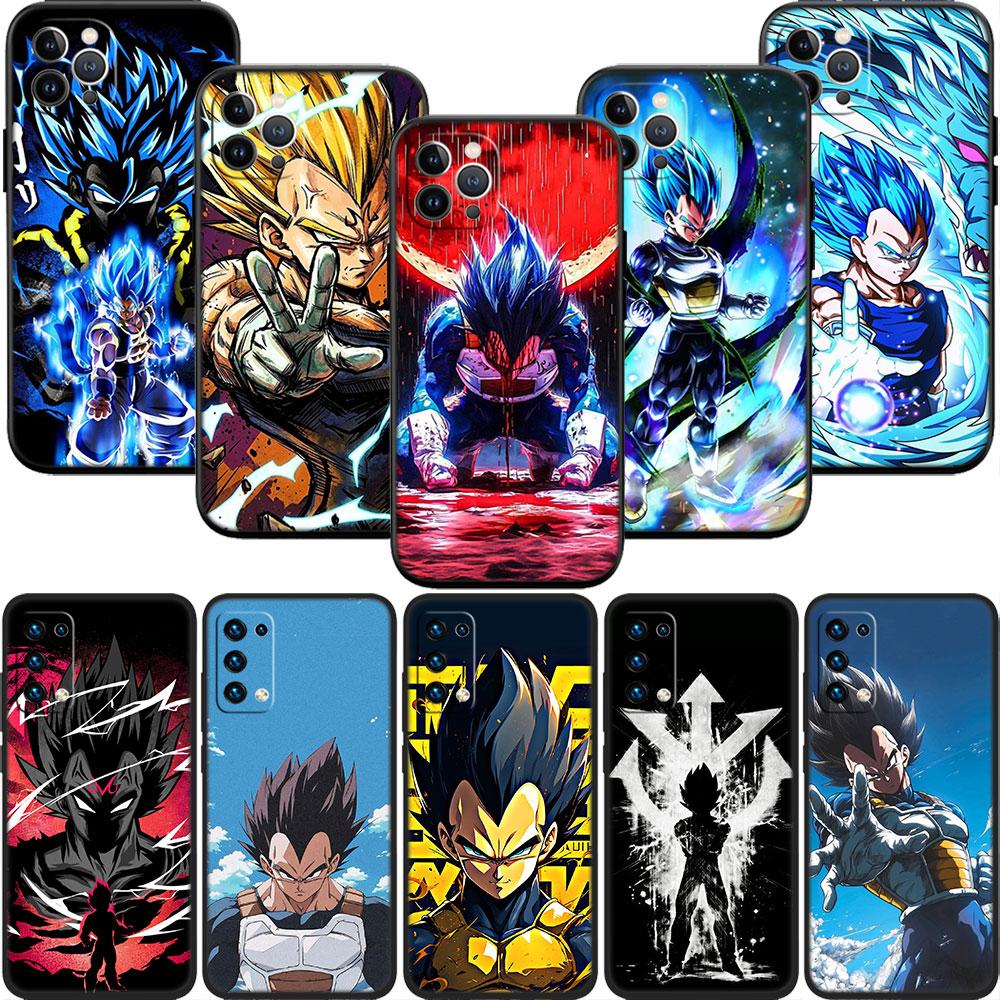 LO39 Dragon Ball Vegeta Soft Shell Phone Case for Redmi Note 13 14 Pro+ Plus A3 A3X 13X 13C 13R 14S 14C 14R