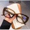 Stylish Thick Frame Blue Light Blocking Reading Glasses for Men and Women – Large Frame, Anti-Radiation, Presbyopic Protection.