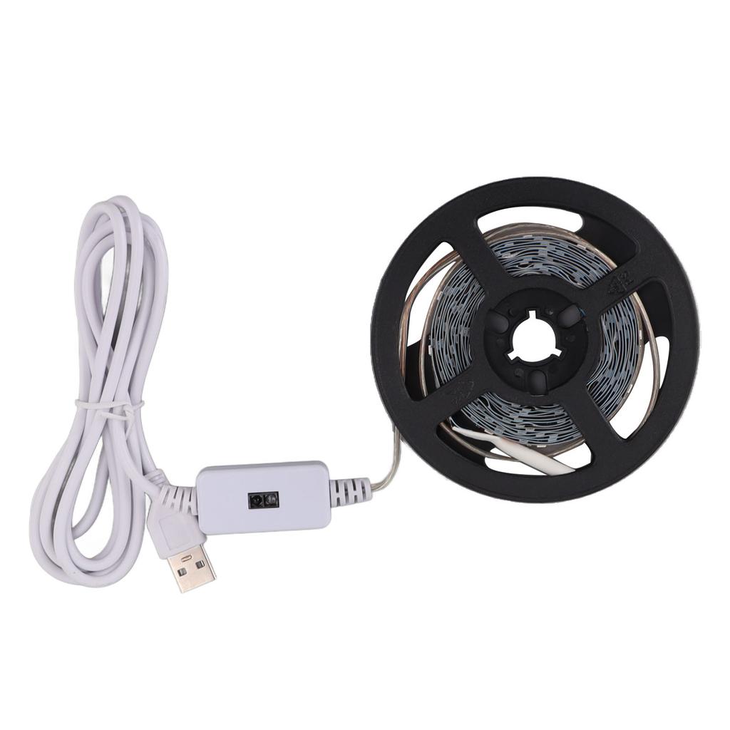 Lampa LED do uprawy roślin Pełne spektrum 3 metry Ściemnianie Indukcyjna Listwa świetlna do roślin do roślin doniczkowych 5V Nie