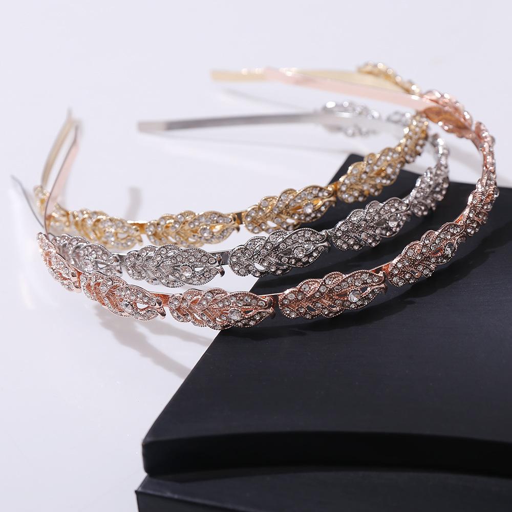 Daily Women's Headbands, Fashionable Rhinestone Crowns, Wedding Accessories, Wedding Hairbands