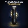 Menhood Grooming Trimmer Mini | Rasatura delle parti intime del corpo per uomo | Ricaricabile | Senza fili | Impermeabile | Torcia LED | Fino a 90 minuti di autonomia | Protettivo per la pelle