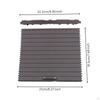 Cup Holder Cover with Sliding Shutter Direct Replacement Center Console Roller