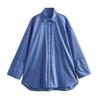 Fashion Style 2023 New Fall Women's Clothing Temperament Long Sleeve Easiest for Match Loose Trench Coat Fabric Shirt 8946202