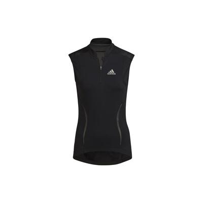 Logo Print Slim Fit Breathable Sleeveless Top Women Tops Black HU2035