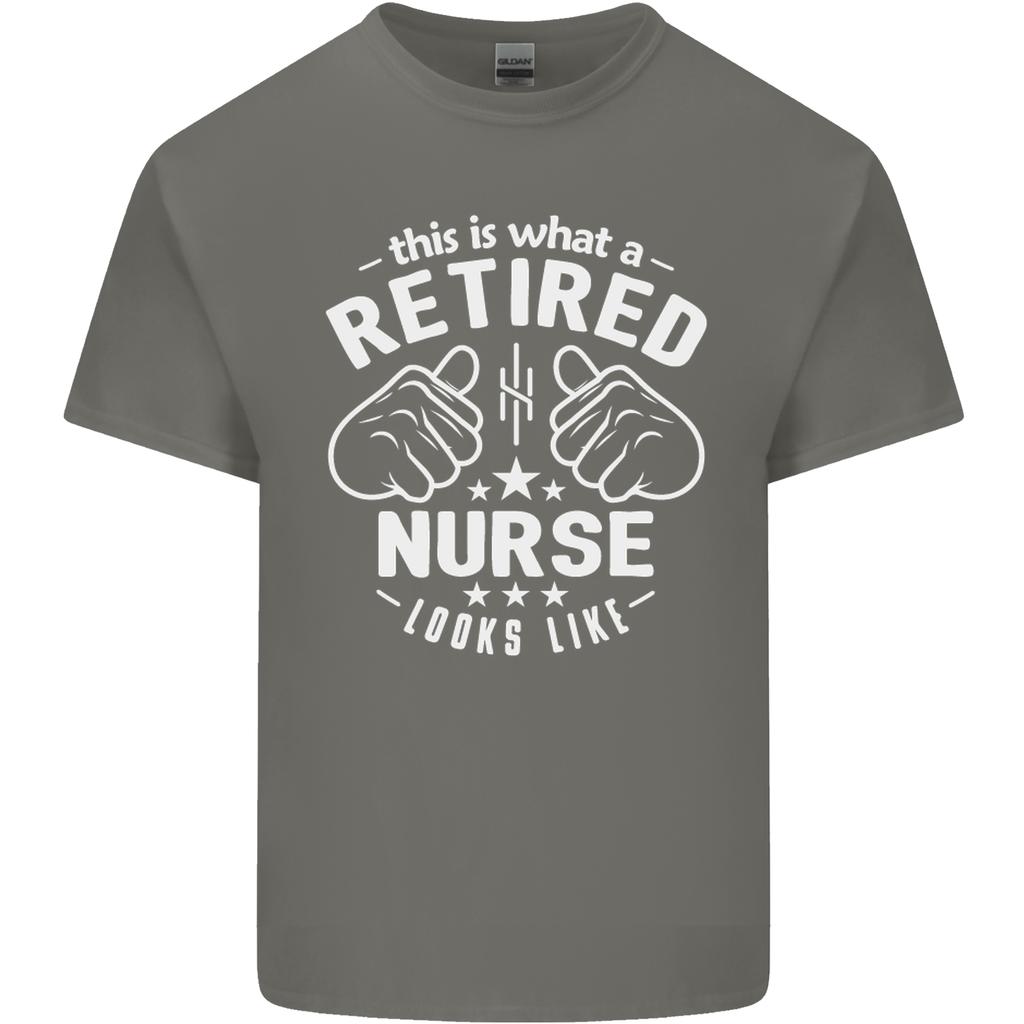 This Is What a Retired Nurse Looks Like Unisexs Light Cotton TShirt