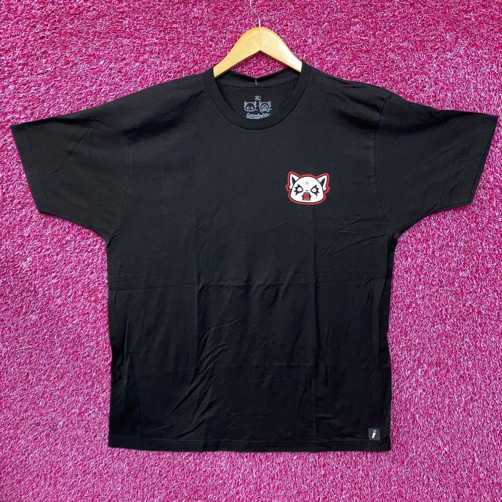 Aggretsuko Retsuko Metal Hard Rock T-Shirt XL