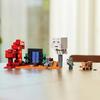 LEGO Minecraft Battle of the Nether Portal Hračka Dárek k narozeninám Blok 10 let Minecraft zboží 21255