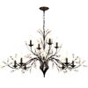 Vintage Crystal Chandeliers for Living Dining Bedroom Kitchen LED Pendant Lamp Lustre American Hotel Villa Hanging Lights