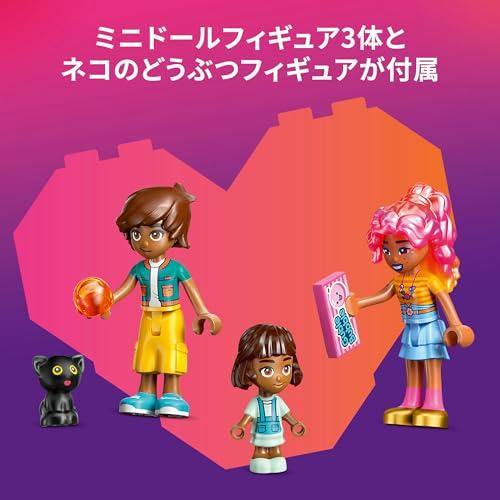 LEGO Friends Heartlake City Süßigkeitenladen Spielzeug, Geburtstagsgeschenk, Lernbausteine, Rollenspiel für Mädchen und Jungen ab 6, 7, 8 und 9 Jahren, Modell 426
