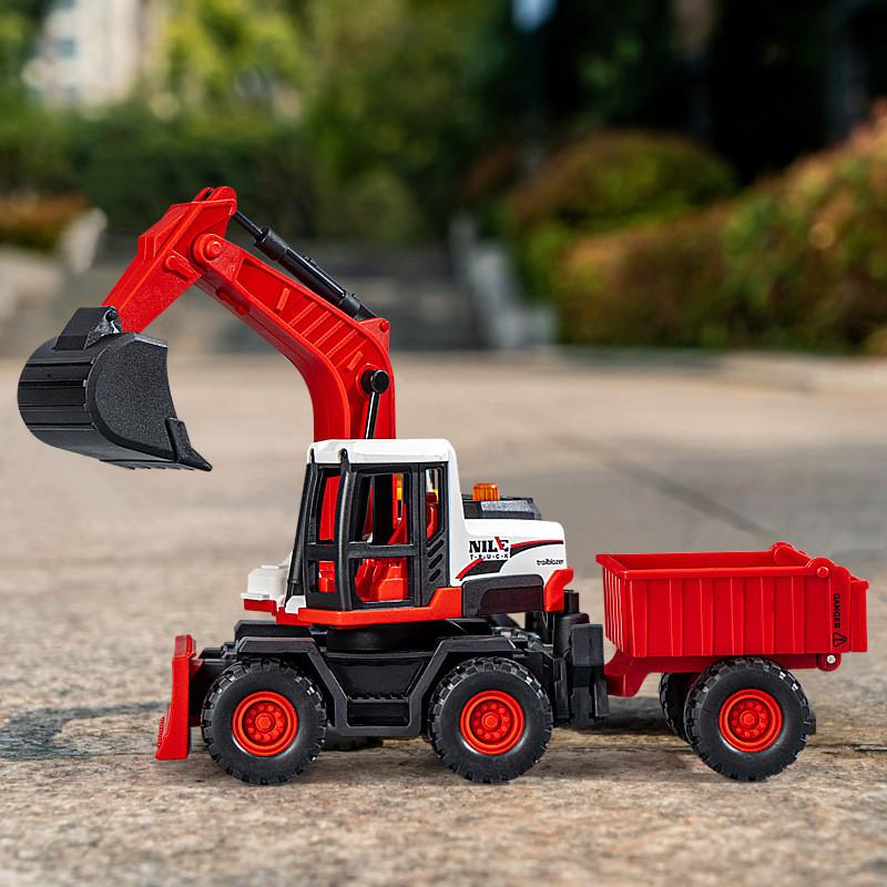 Childrens Educational Construction Vehicle Toy With Music And Lights For Early Learning