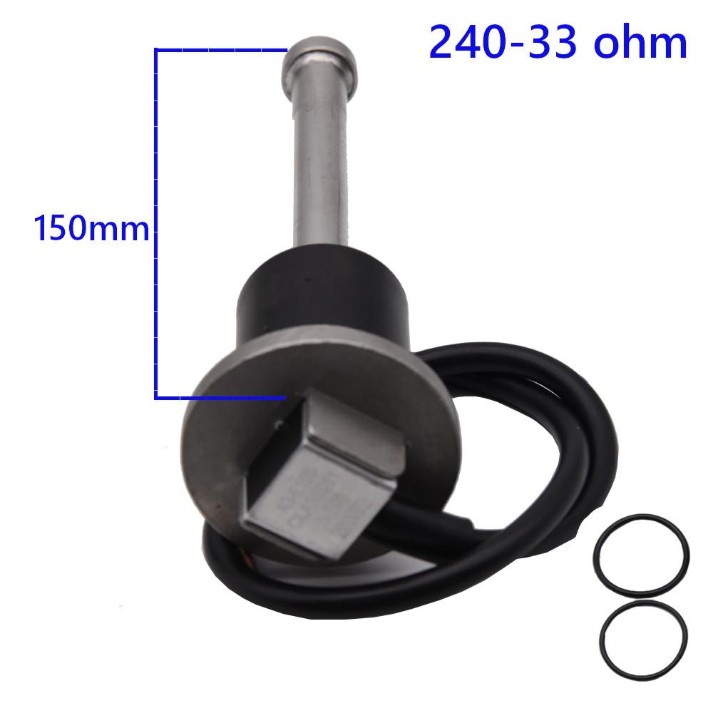 

150mm 200mm 250mm 300mm 400mm 500mm 600mm Boat Fuel Sender Unit Car Fuel Level Gauge Flow Sensor Liquid for 0~190 ohm 240-33ohm 150mm 240-33 ohm