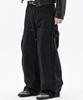 Lopai Void Double Knee Carpenter Pants (Washed Black)