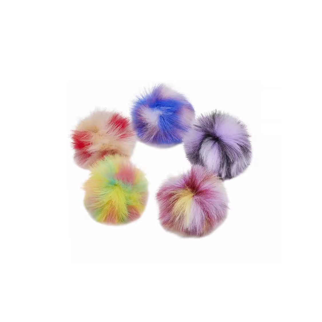 

Кроксы с меховыми помпонами - Унисекс, парный стиль, унисекс обувь 10012135 F