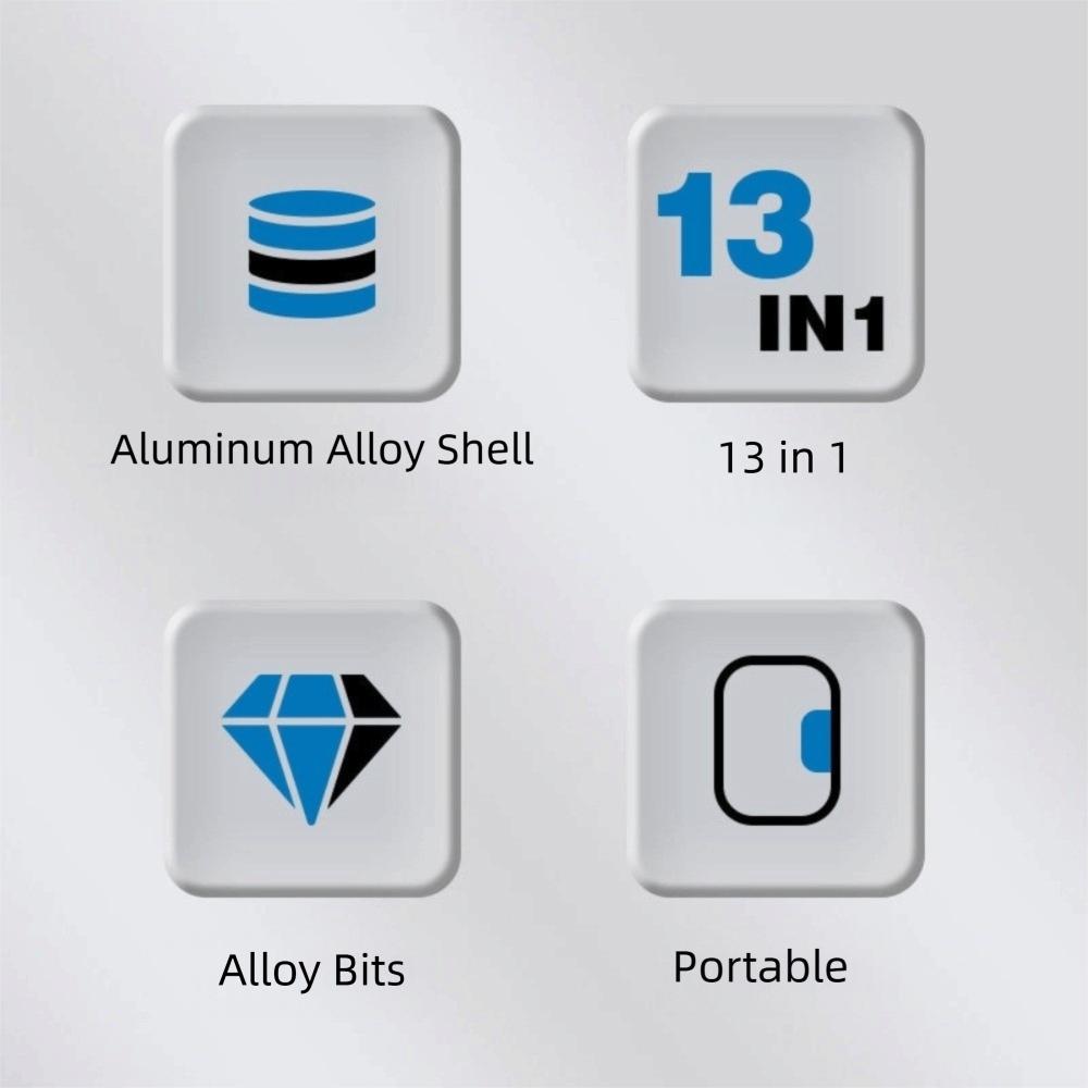 13 in 1 Precision Screwdriver Pen Set Precision Multi-Function Tool Repair Tool  Computer Repair