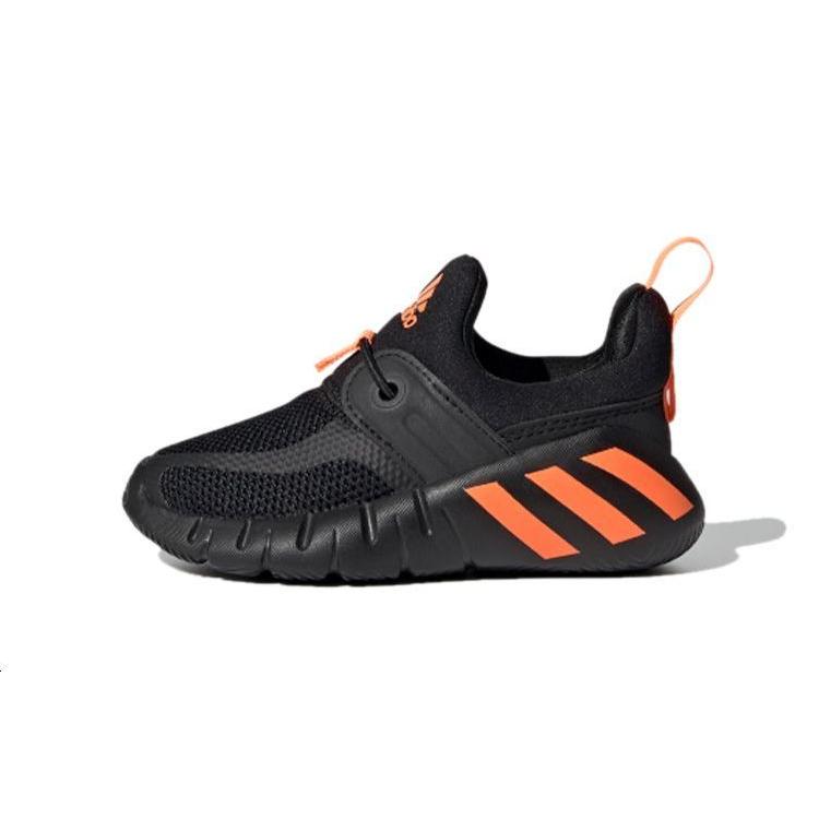 New Adidas Rapidazen I Breathable Low Top Toddler Shoes Black Orange Infant And Toddler FX2699